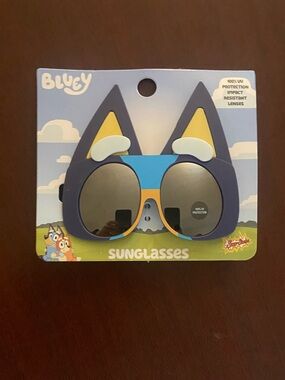 Bluey dog face Sunglasses